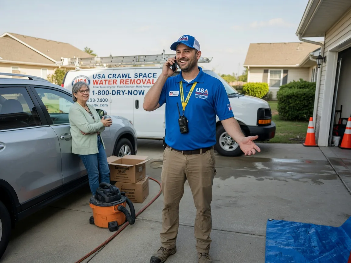Crawl Space Water Removal Camargo, OK FAQs
